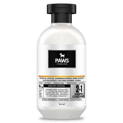 2in1 Pet Shampoo + Conditioner for Dogs and Cats