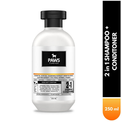 2in1 Pet Shampoo + Conditioner for Dogs and Cats